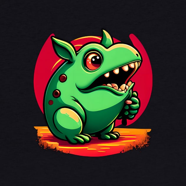 Scary little monster by Gameshirts